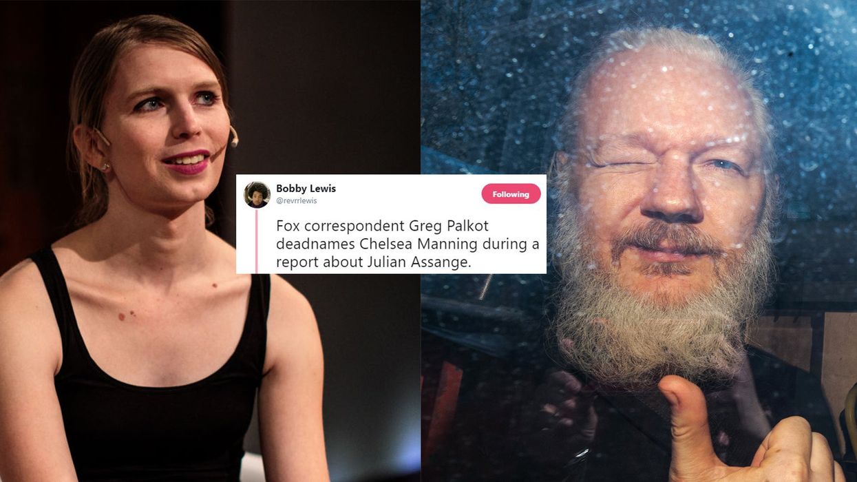 Fox News correspondent repeatedly deadnames Chelsea Manning during Julian Assange report