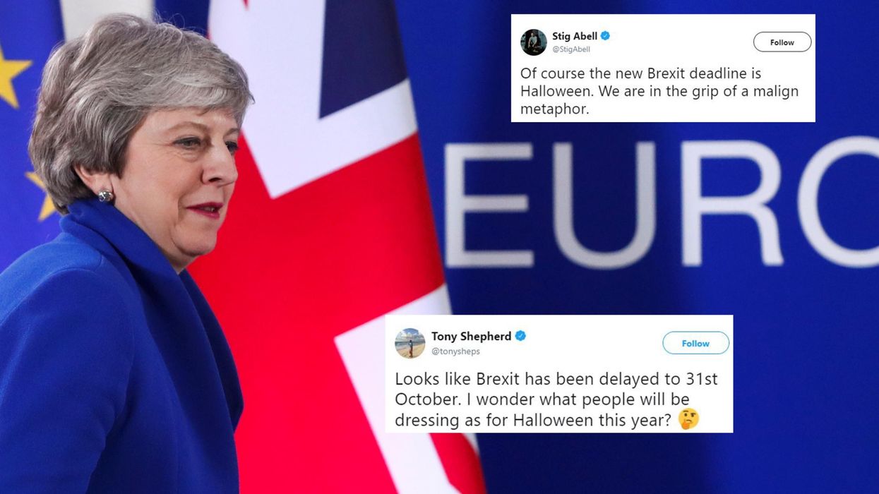 Brexit has been delayed until Halloween and the jokes are writing themselves