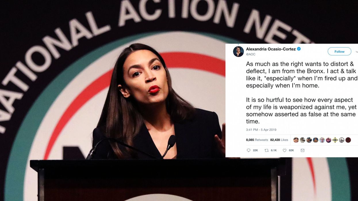 Alexandria Ocasio-Cortez claps back at people claiming she used ‘fake’ accent