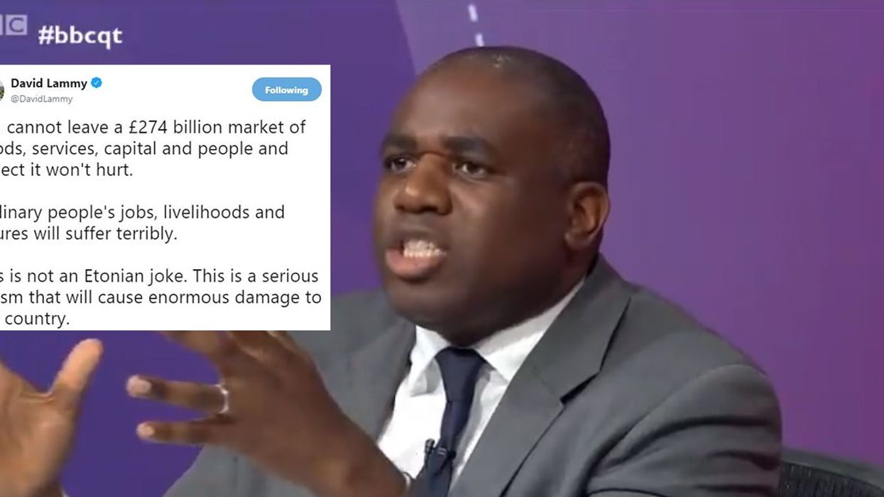 David Lammy warns that Brexit 'will cause enormous damage to our country' in passionate Question Time speech