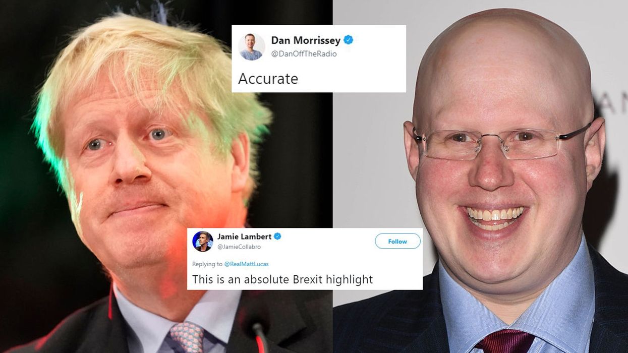 Brexit: Comedian Matt Lucas mocks Boris Johnson with hilarious impression