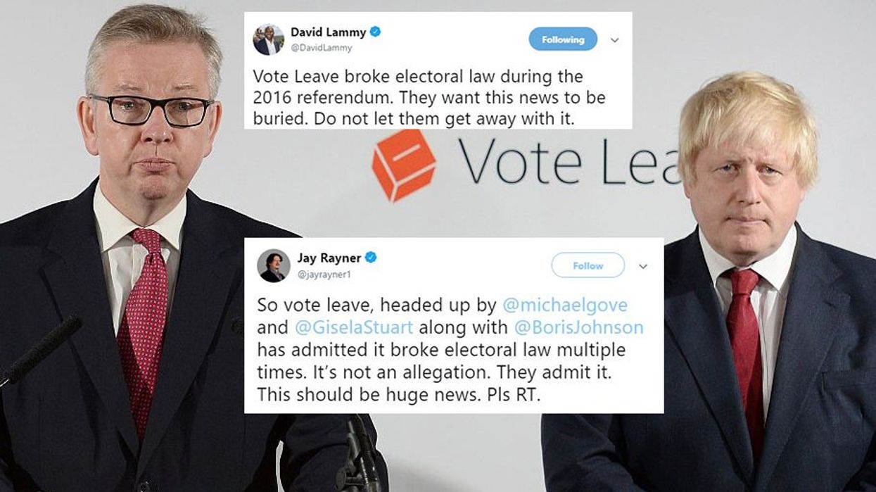 Brexit: Vote Leave drop appeal against breaking electoral law and everyone is making the same point