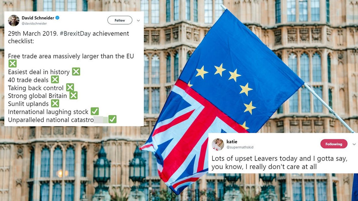 Brexit day: Twitter is celebrating the fact UK isn't leaving the EU today