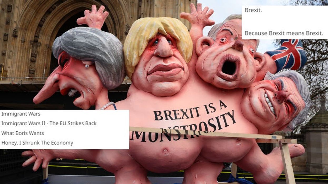 'What would you call 'Brexit: The Movie?' - 17 hilarious answers