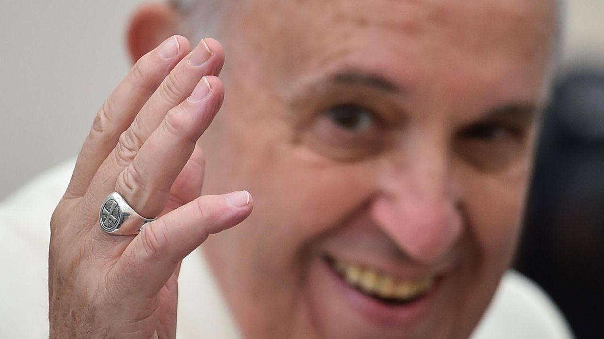 The reason why the Pope was so weird about people kissing his ring