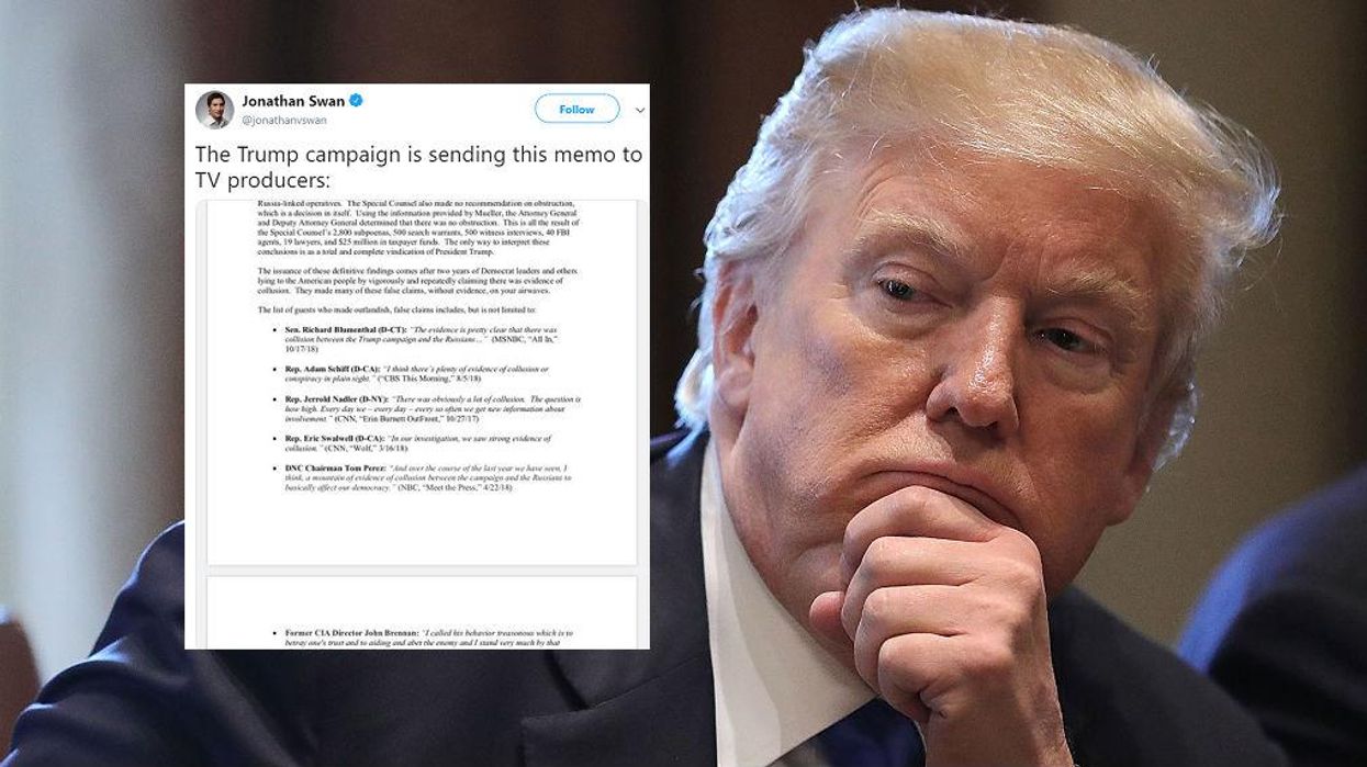 Trump campaign sent instructions to TV producers inviting on critical guests of the president