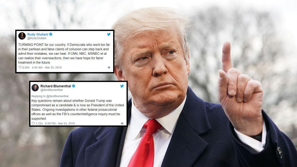 17 best reactions to Trump being cleared of conspiring with Russia