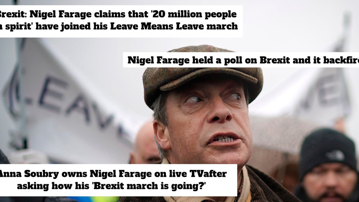 Nigel Farage probably doesn't want you to know about the awful week he's had