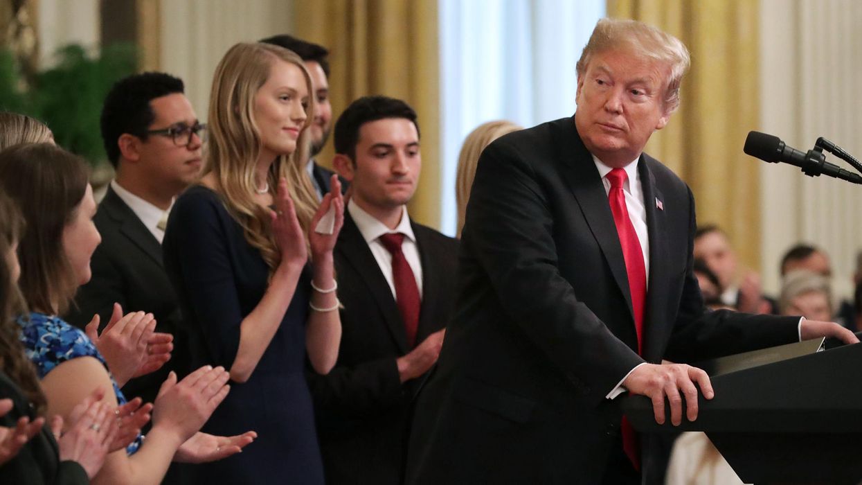 Every time Trump couldn't deliver a simple line - just like Joe Biden