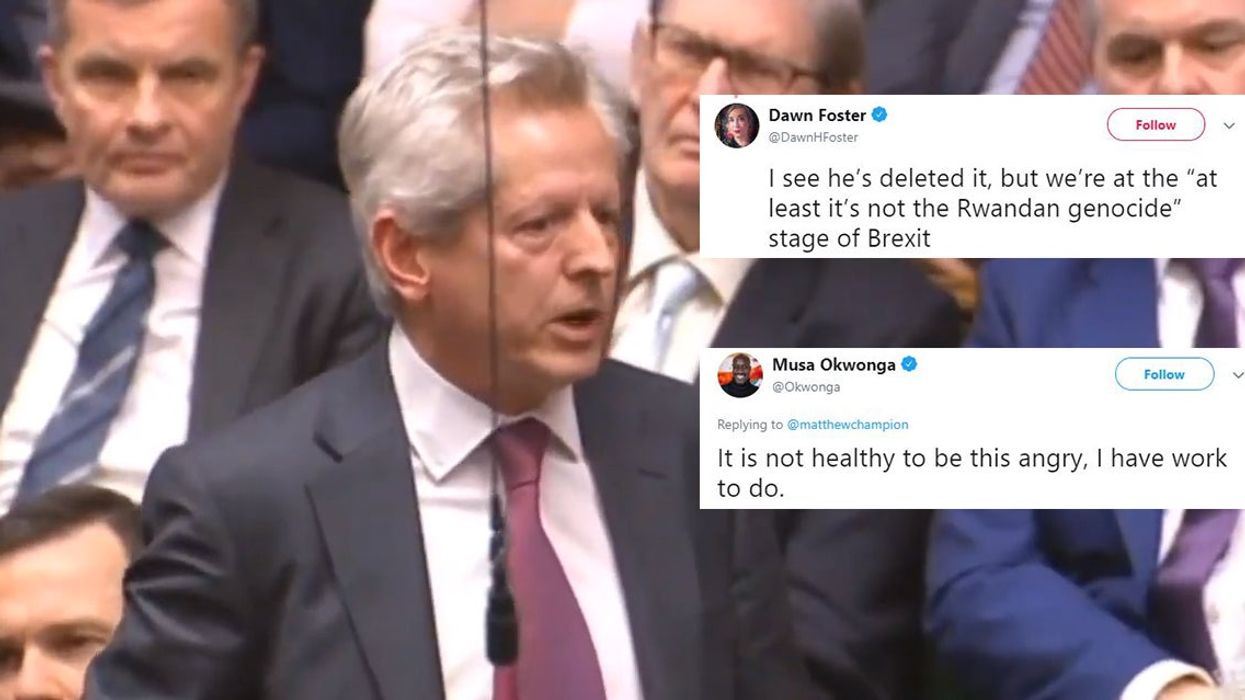 Brexit: Conservative MP calls on Remainers and Leavers to come together by drawing Rwandan genocide comparison