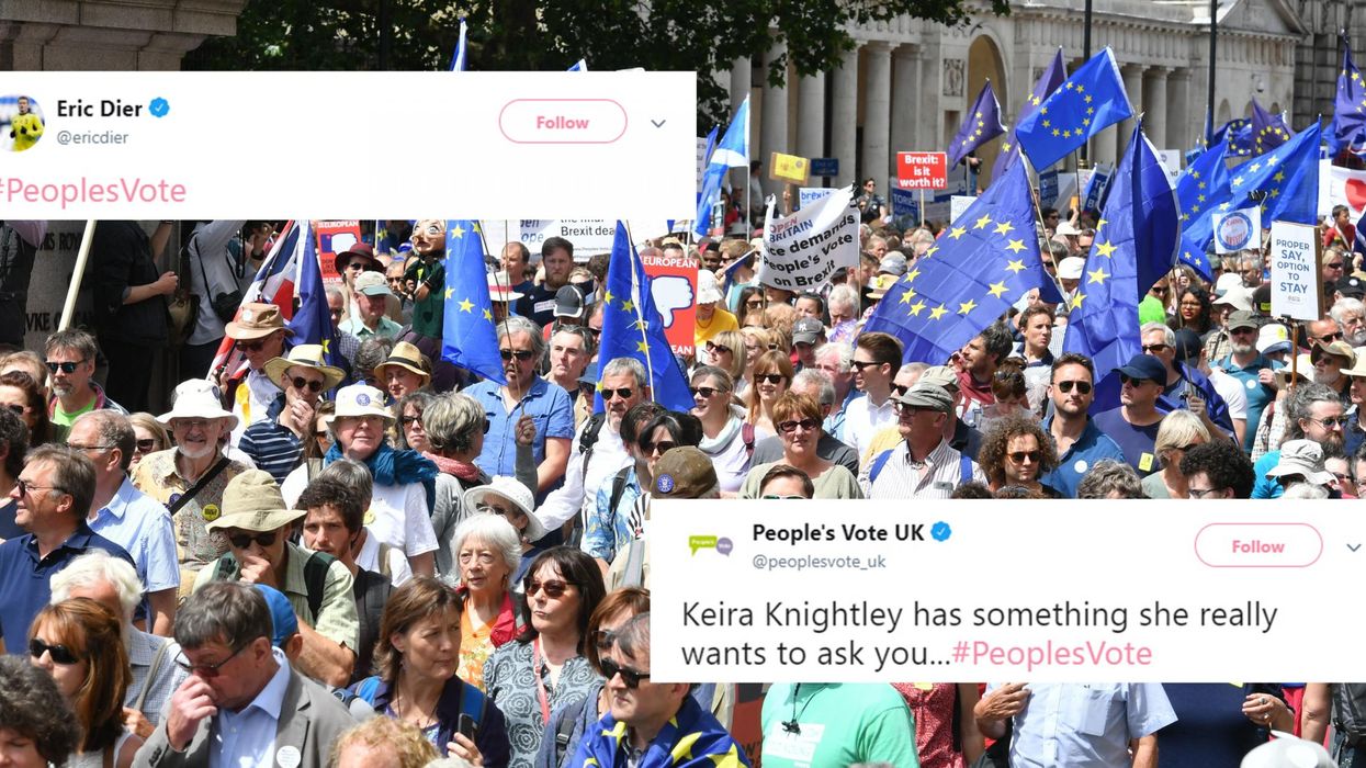 Put it to the People march: Celebrities who are backing the People's Vote march on Brexit