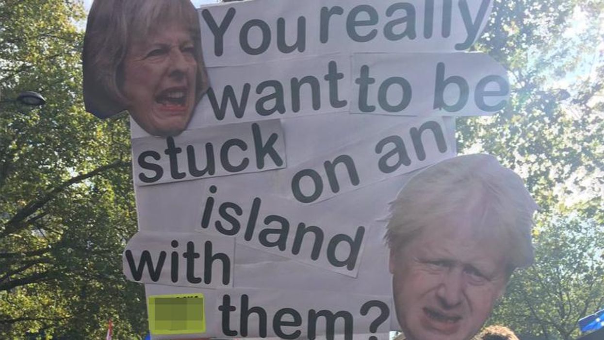 Brexit March: The best signs and jokes from the People's Vote March