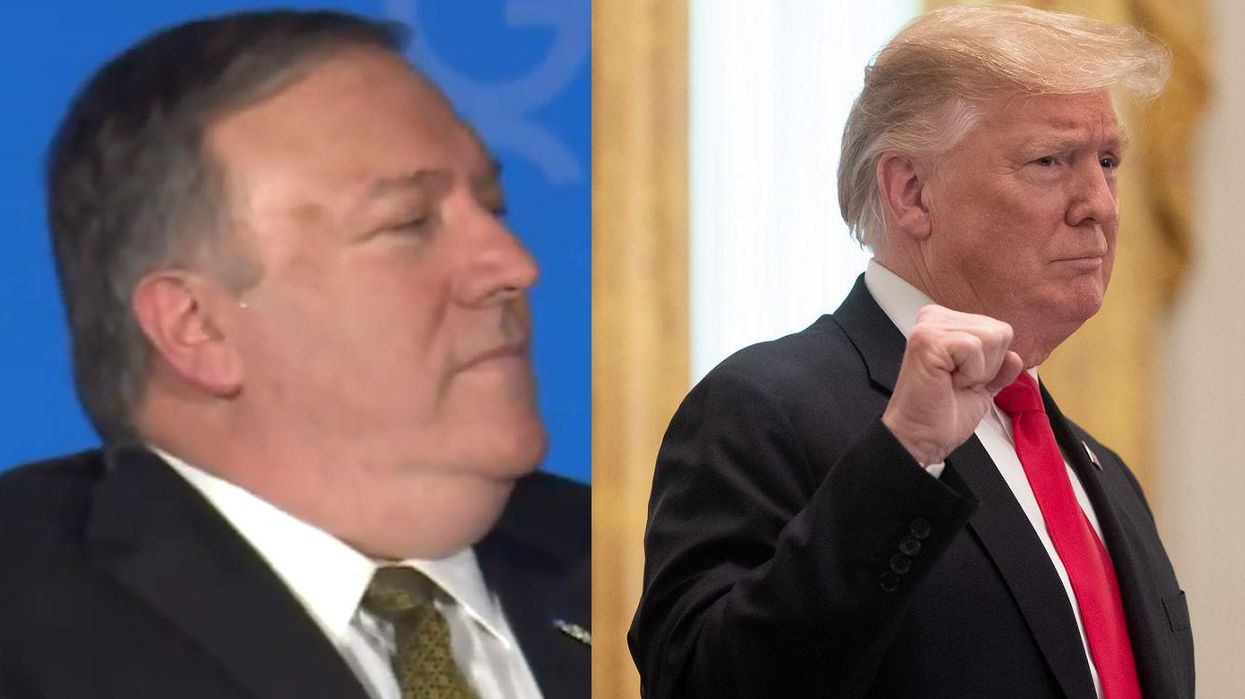 Mike Pompeo joked that he would stay in his current role until Donald Trump ‘tweets me out of office’
