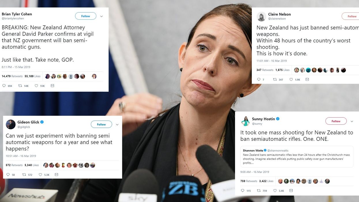 New Zealand vows to change gun laws following Christchurch shooting