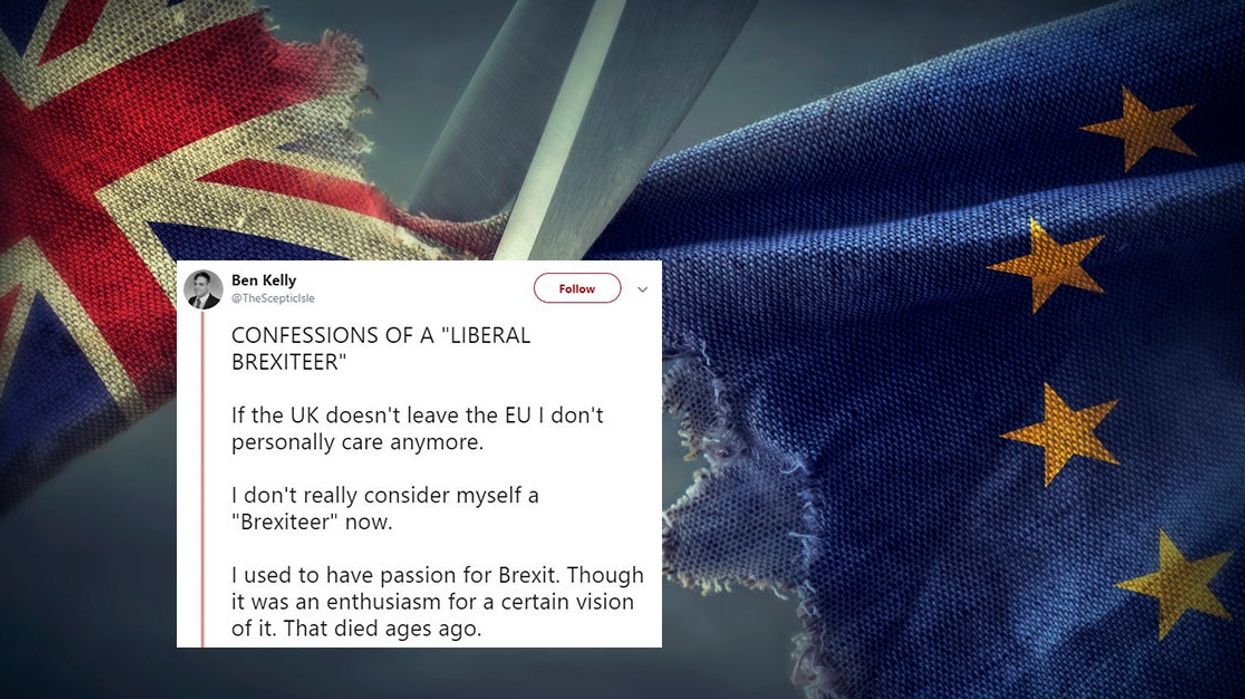 Leave voter explains in viral Twitter thread why he can no longer support Brexit