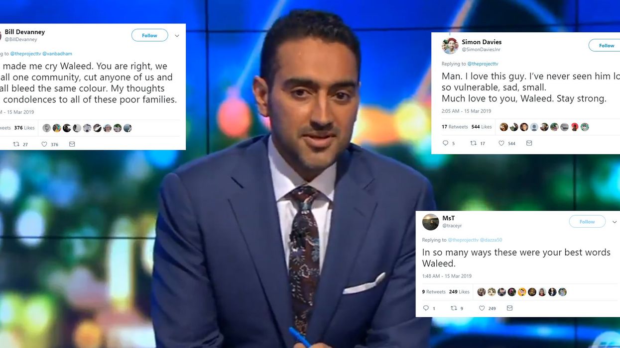 Muslim TV presenter's heartbreaking summation of the New Zealand terror attack had people in tears