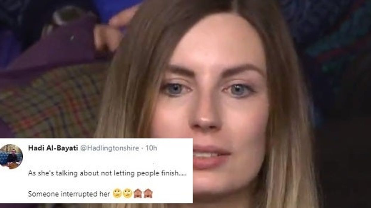 Woman calmly says Brexit debate shouldn't be about who can 'shout the loudest'. Is immediately shouted at