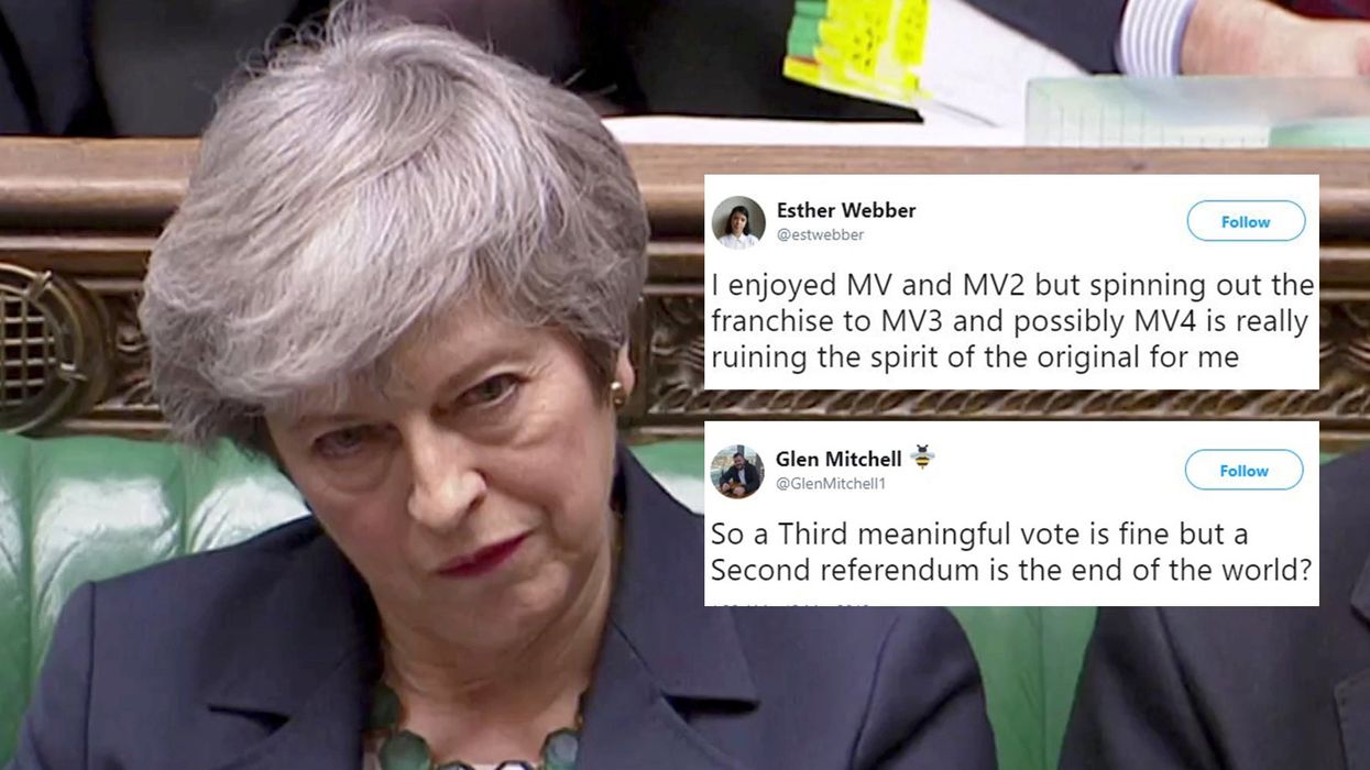 Theresa May wants to hold a third vote on her Brexit deal and everyone is asking the same question