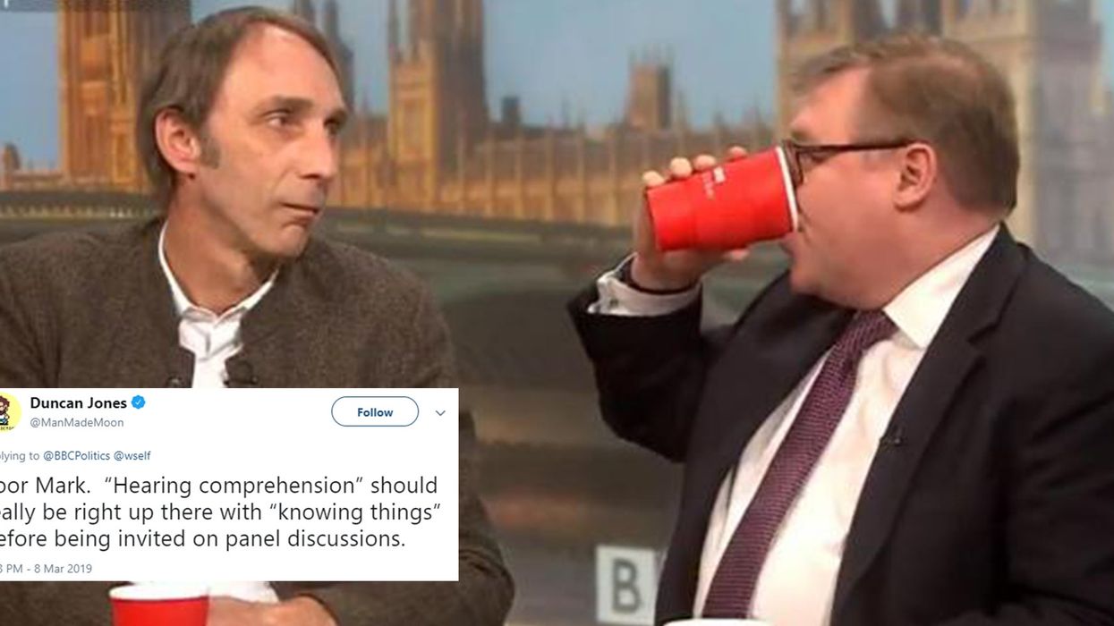 Awkward argument between Will Self and Brexiteer MP Mark Francois has to be seen to be believed
