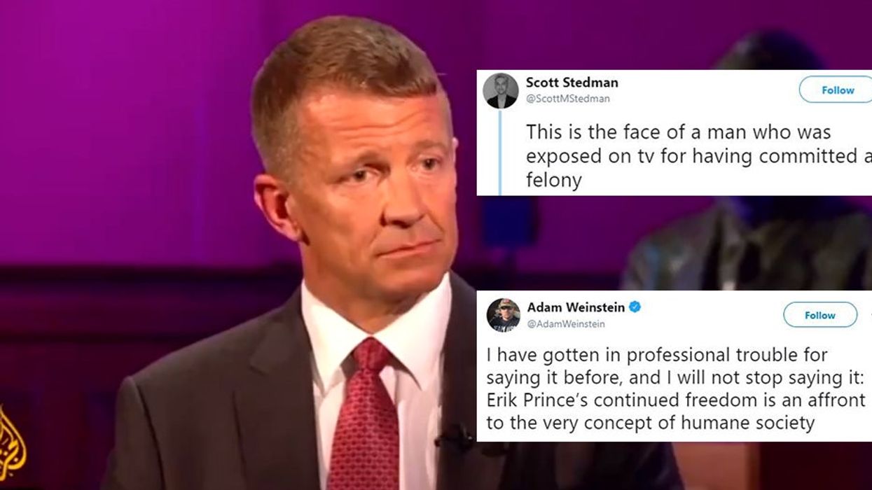 Trump Ally Eric Prince says transcript of testimony to Congress was 'wrong'. Yes, really