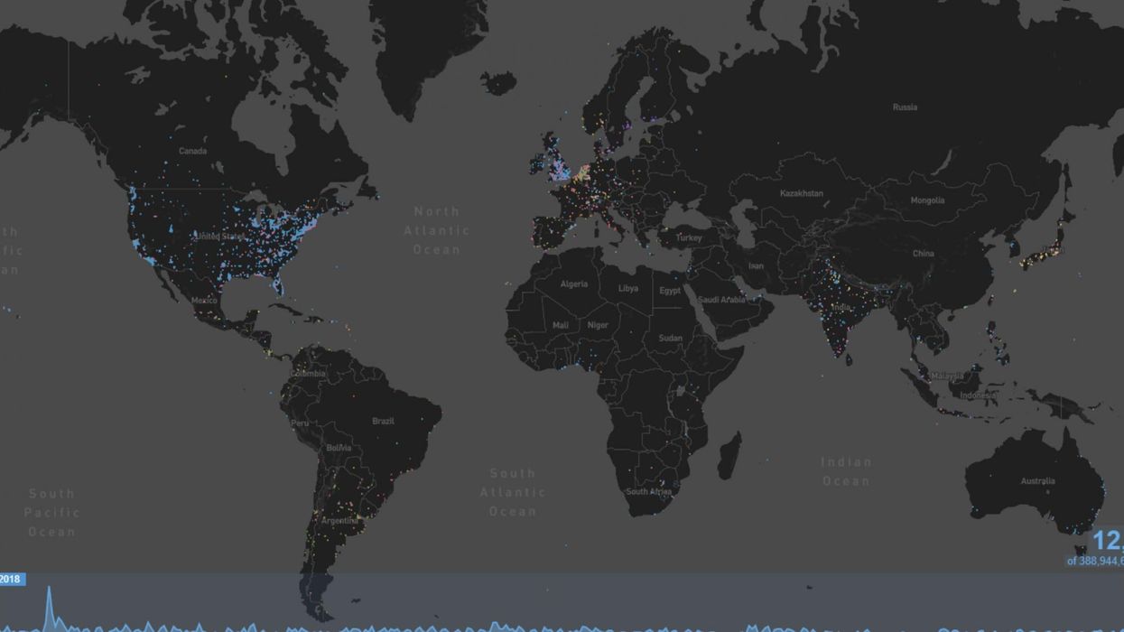 This map shows just how important #MeToo conversation is