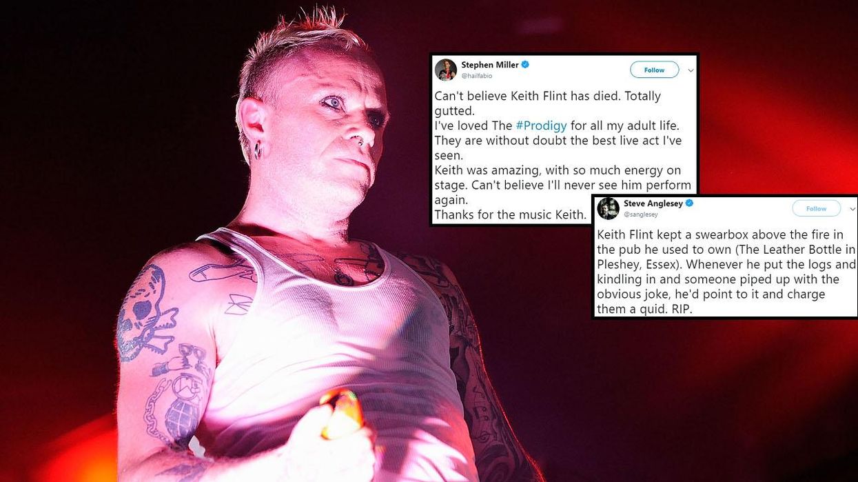 The Prodigy singer Keith Flint is being remembered on the internet after his untimely death