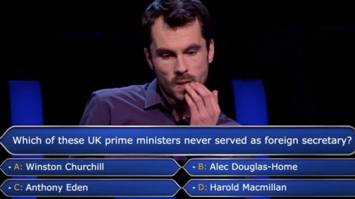 Who Wants to be a Millionaire: Can you answer the million pound question?