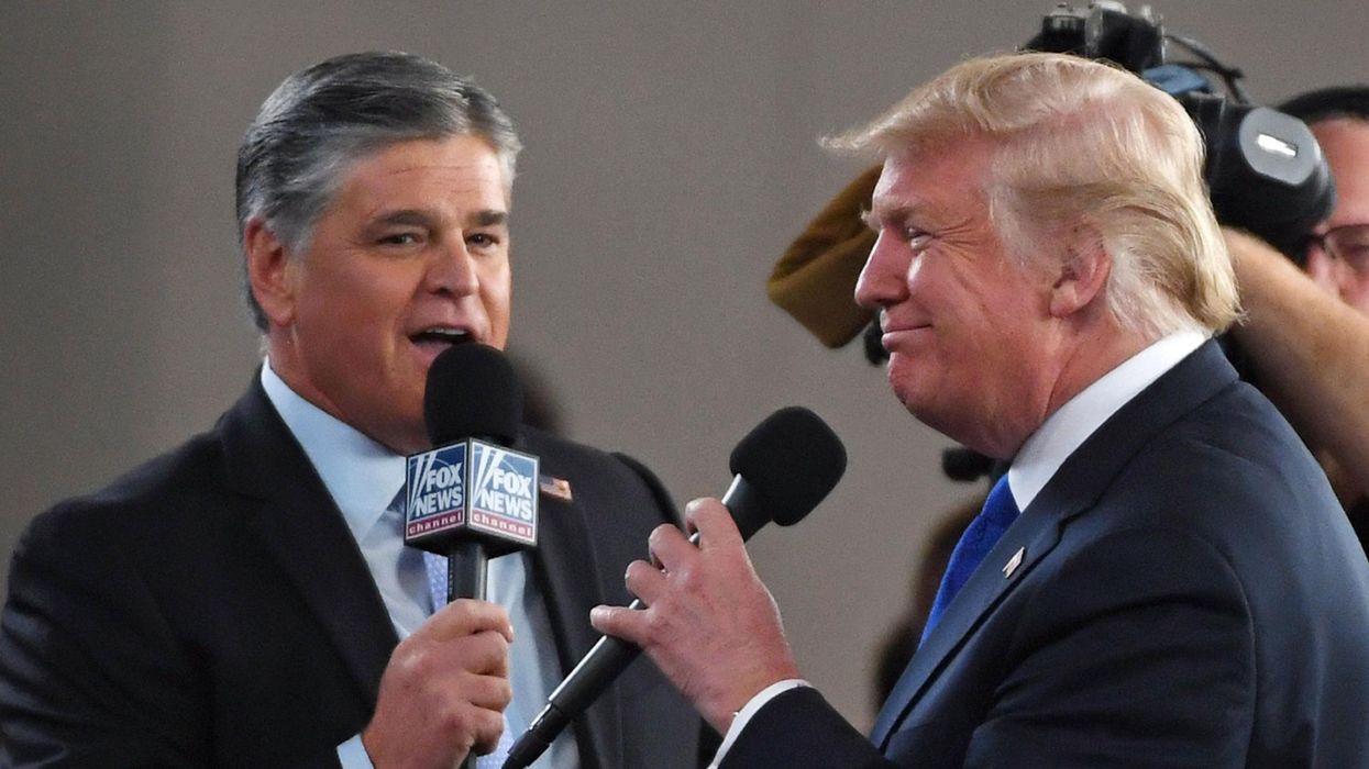 Fox News host Sean Hannity compared Trump to Reagan and people have a lot of questions