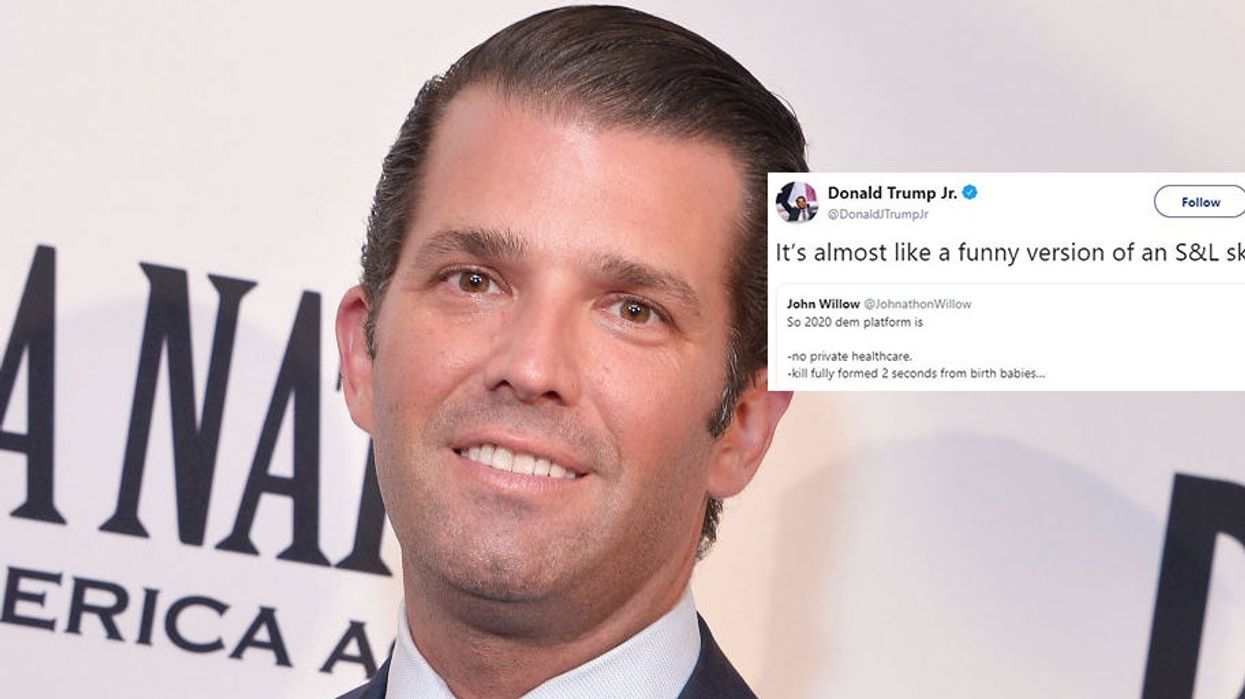 Donald Trump Jr doesn't appear to understand what the 'N' in 'SNL' stands for