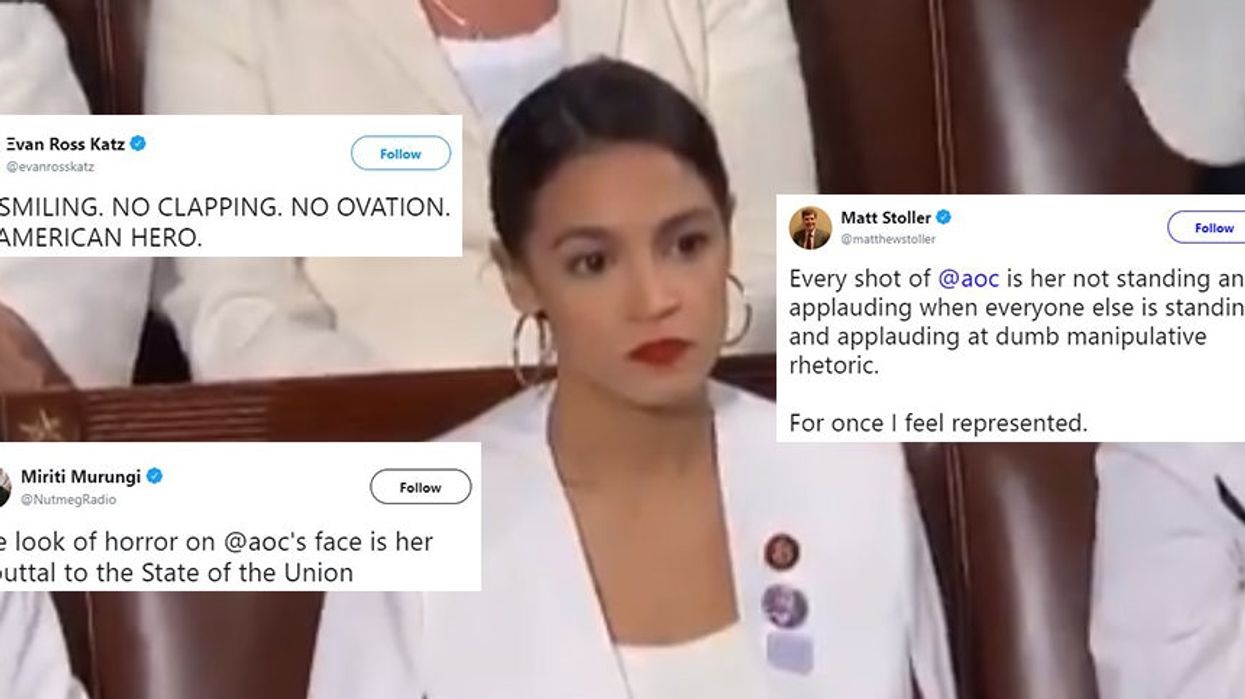 Ocasio-Cortez refused to stand for Trump at the State of the Union and the internet loved it