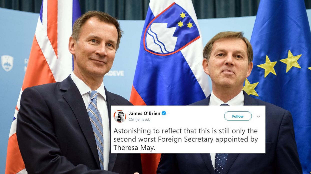 Jeremy Hunt incorrectly says Slovenia was a former 'Soviet vassal state' during speech in Slovenia