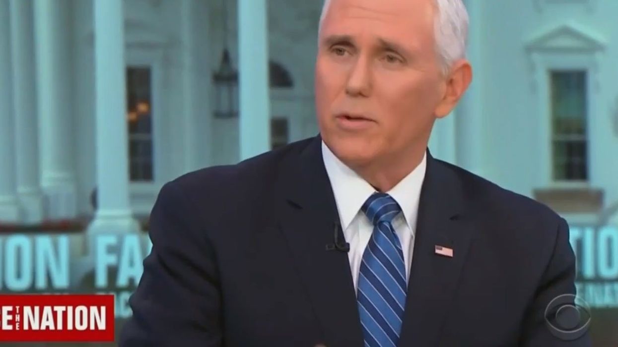 Mike Pence just compared Trump to Martin Luther King. Yes, really