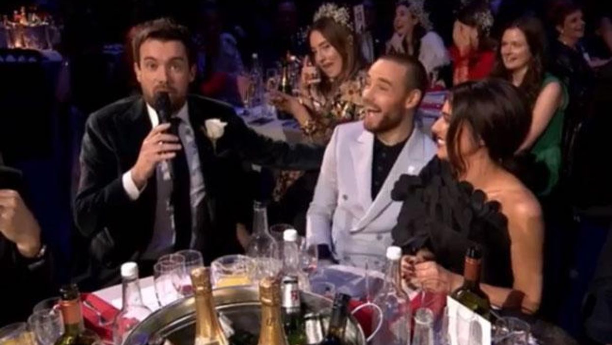 Cheryl and Liam Payne made a dirty joke at the Brits