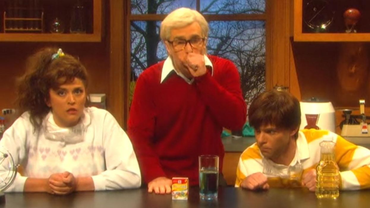 Sam Rockwell dropped an f-bomb on Saturday Night Live and the cast just about held it together