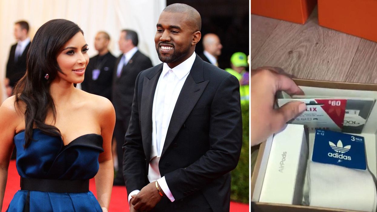 Kanye West’s Christmas present to Kim is really something