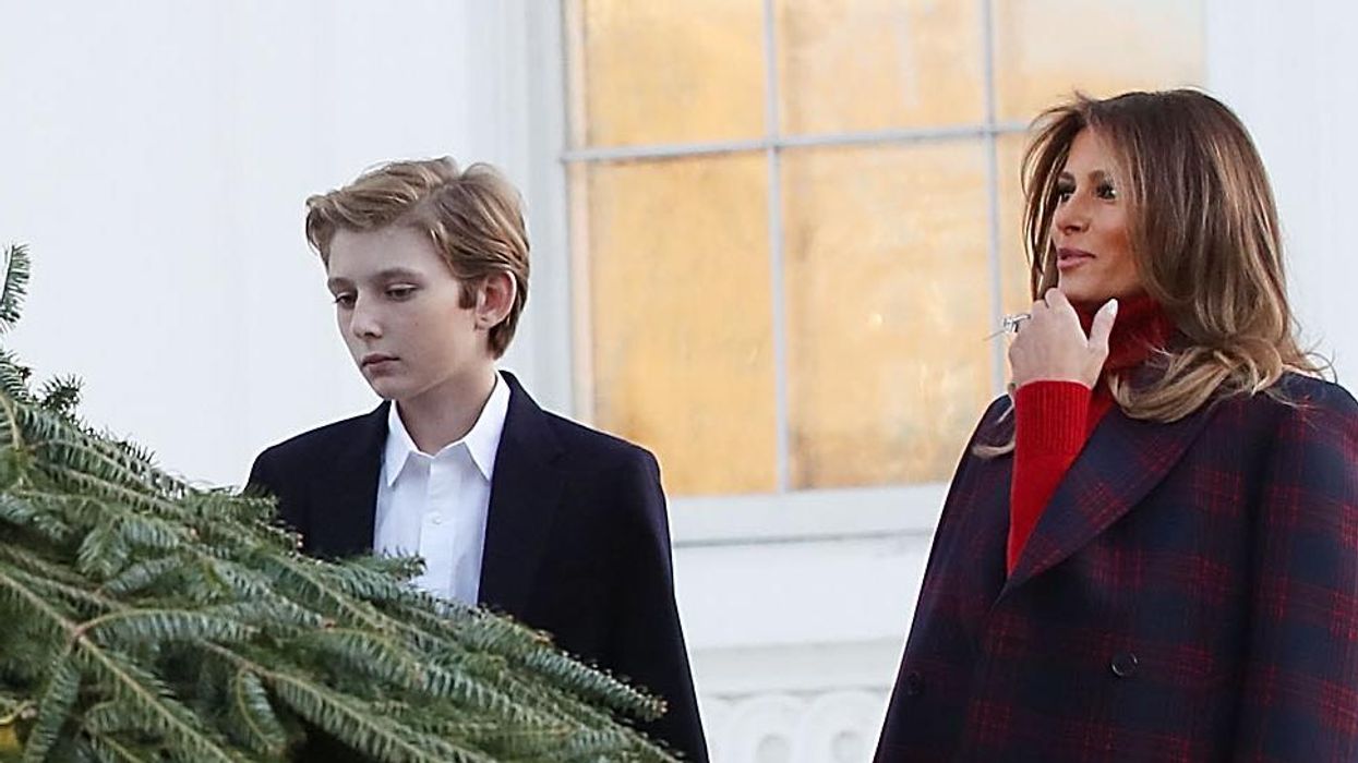 Melania Trump is getting the White House ready for Christmas and everyone is making the same point