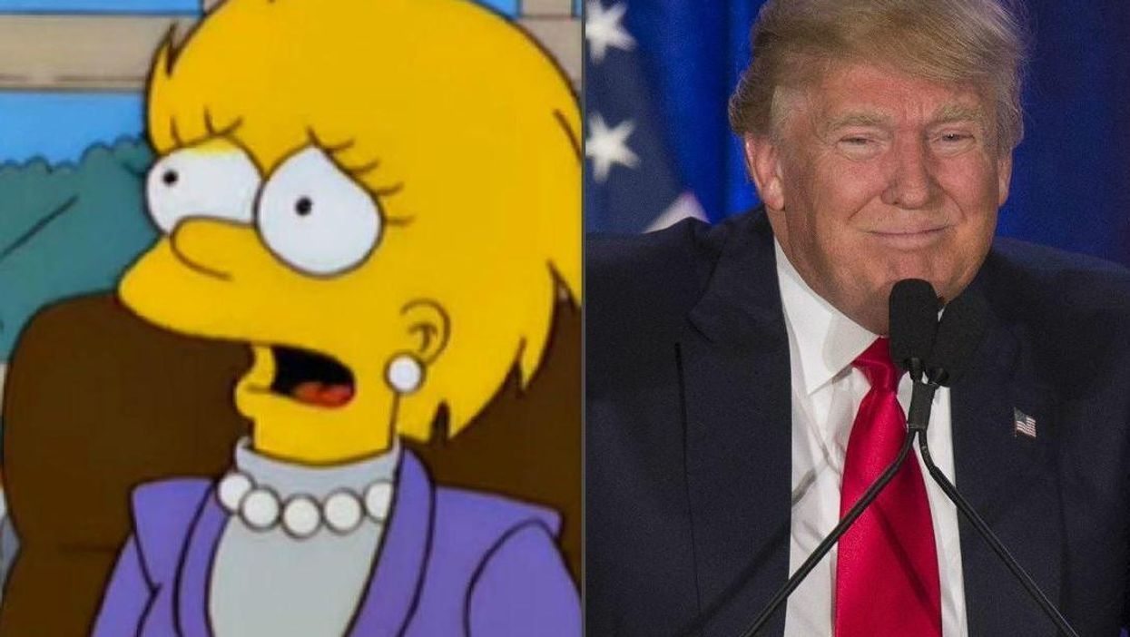 The Simpsons predicted Trump's victory 17 years ago. No one listened