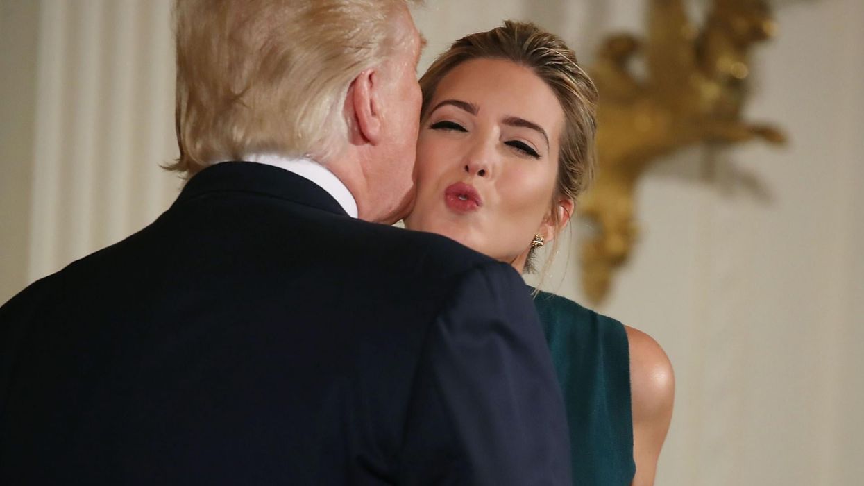 Ivanka calls Trump 'daddy,' and he likes it
