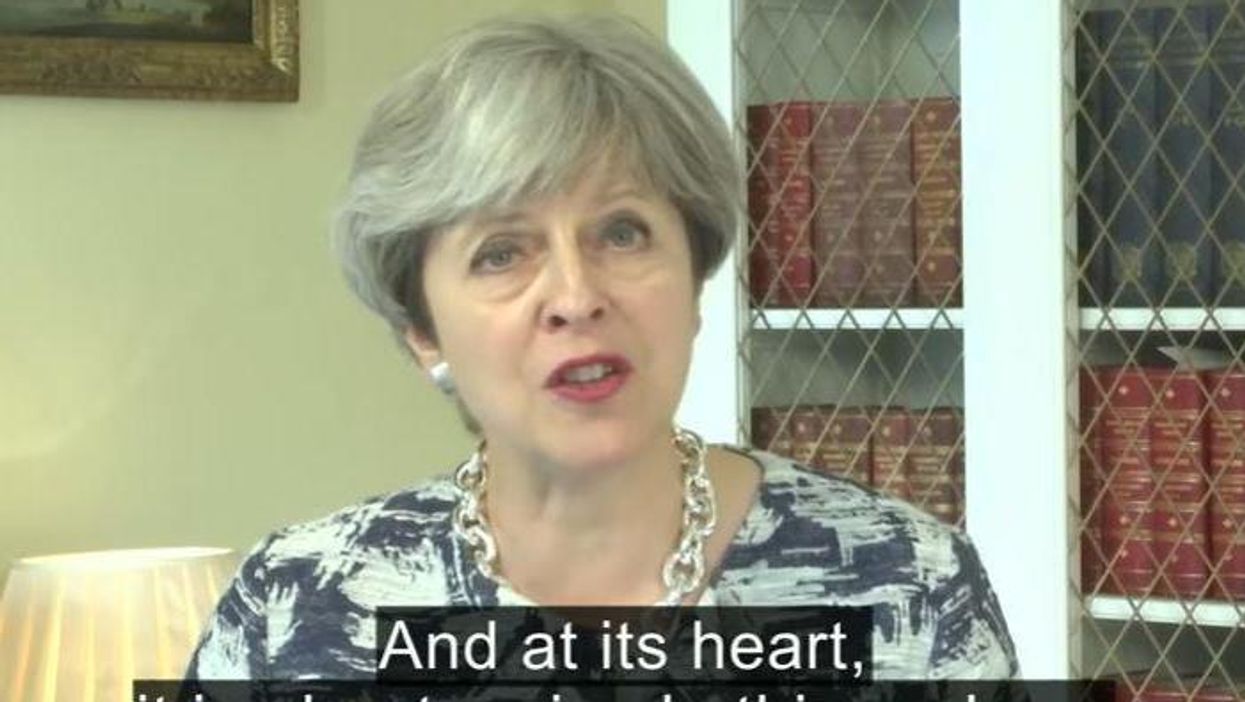 People are comparing Theresa May's Pride message to her LGBT voting record