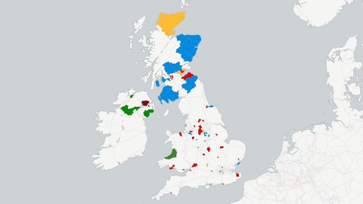 The seats that swung the hung parliament