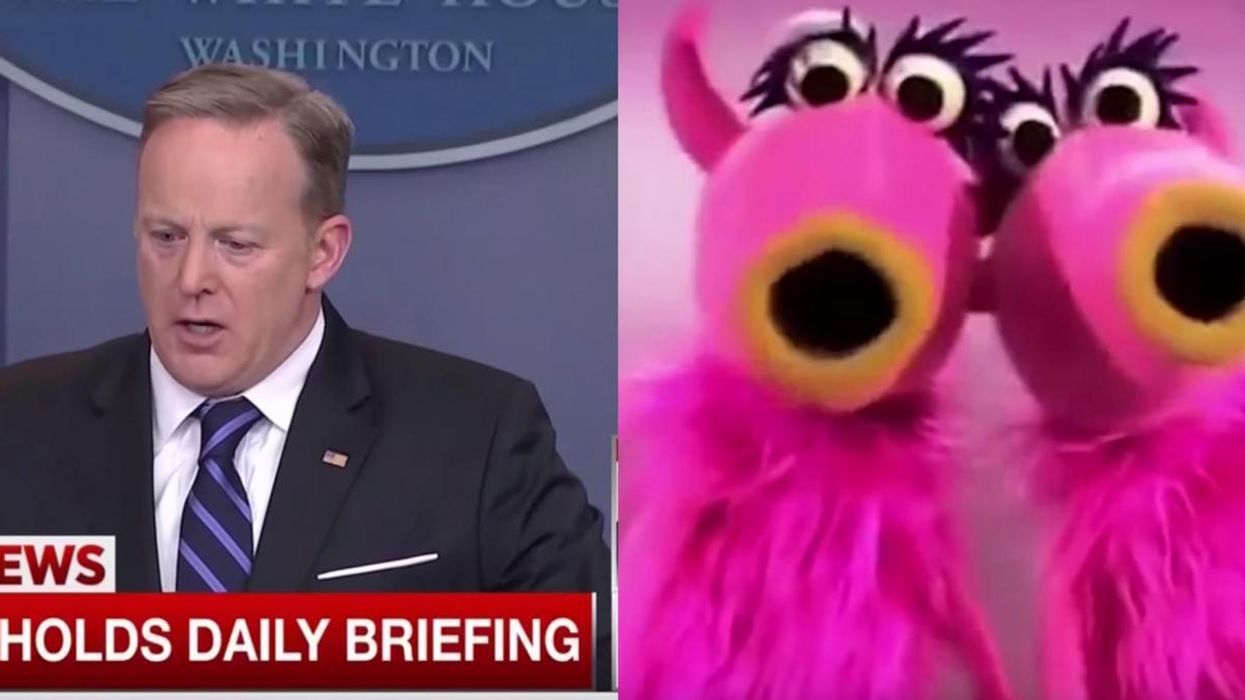 After watching this you'll never be able to take Sean Spicer seriously again