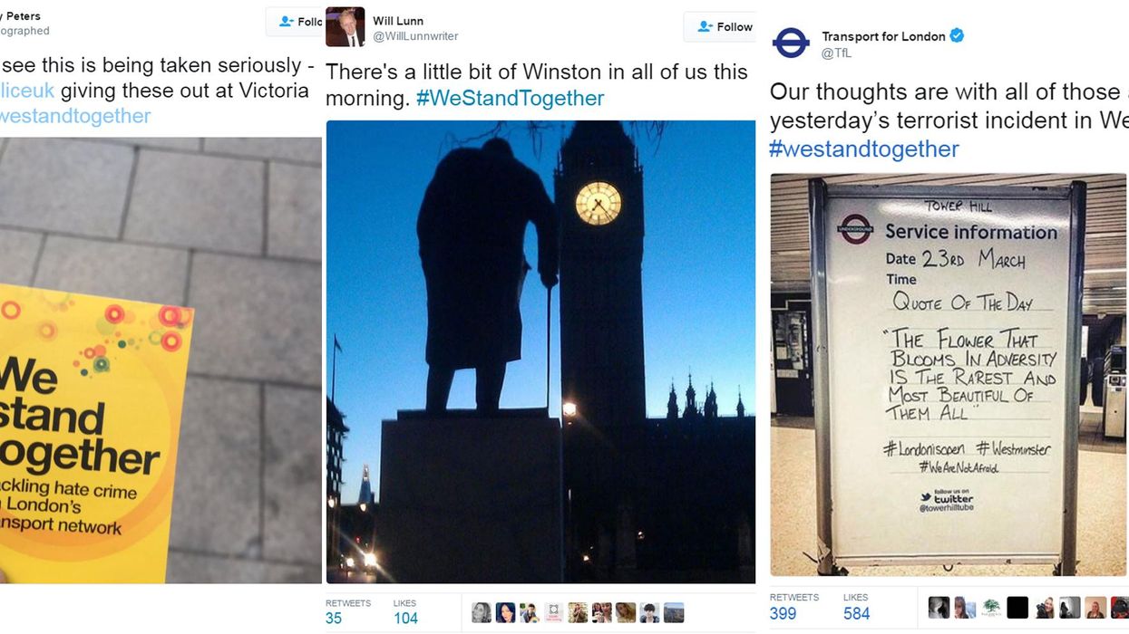 #WeStandTogether is the hashtag we need right now