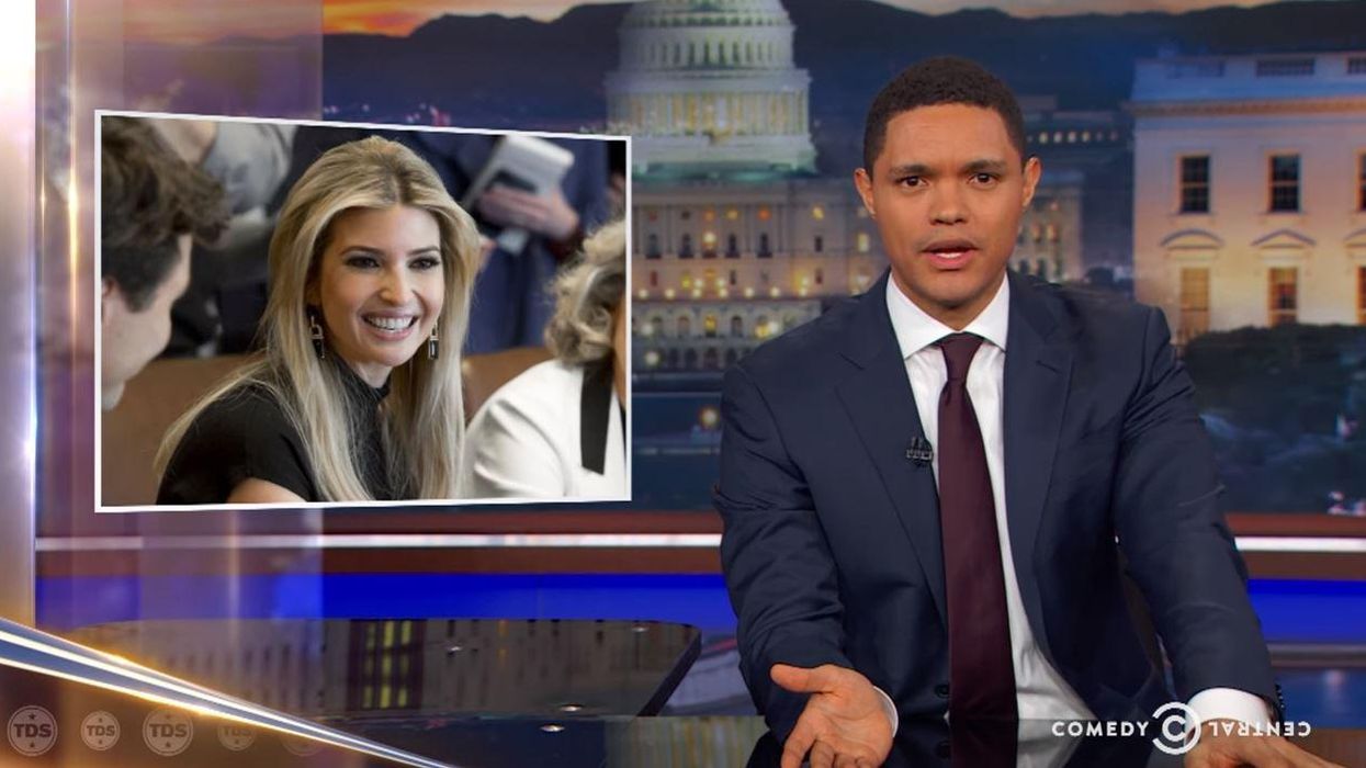 Trevor Noah went to an incest place with Ivanka Trump