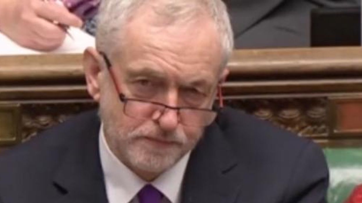 Jeremy Corbyn really, really didn't like this joke