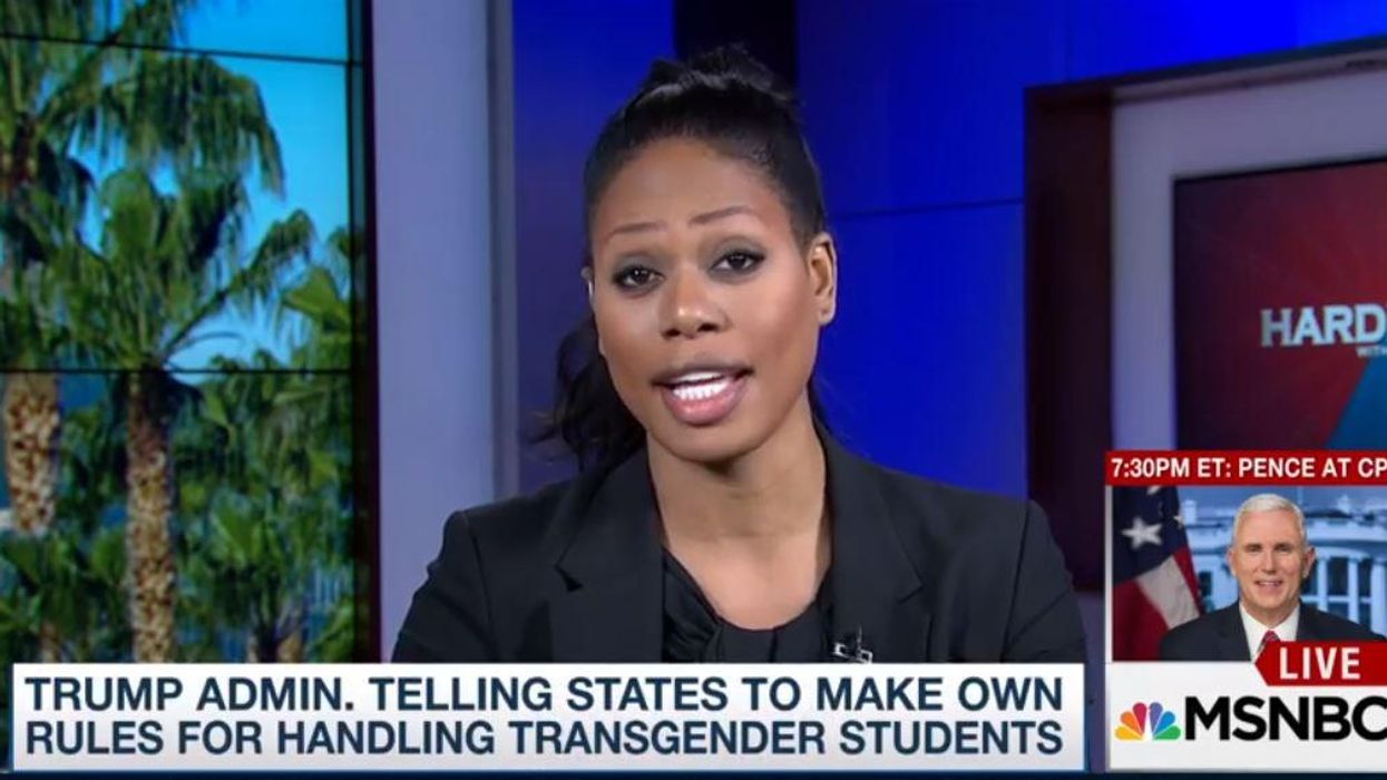 Laverne Cox just shut down a transphobic activist on live TV
