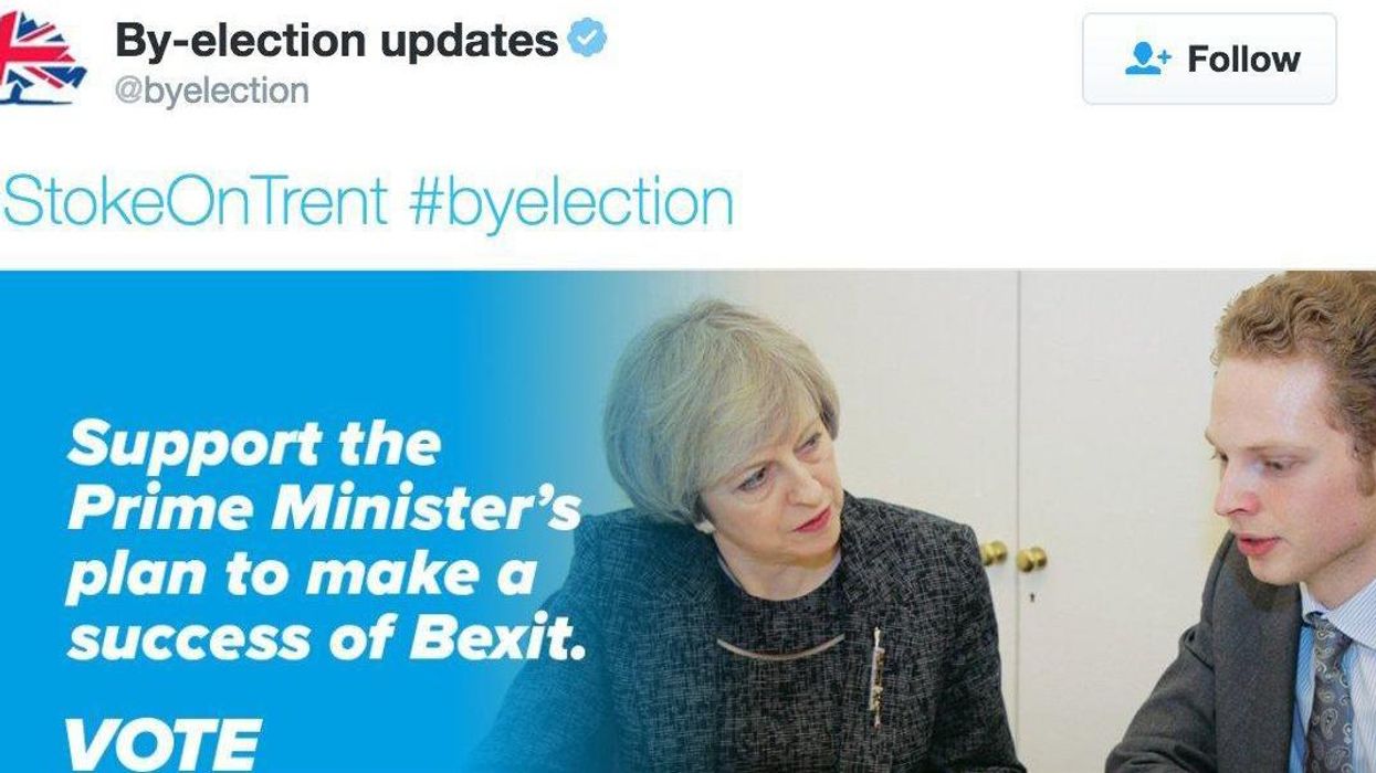 There's a problem with this Tory election poster... Wait till you see it.