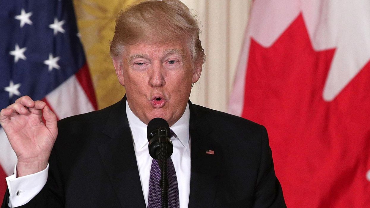 Donald Trump is complaining about leaks and everyone is sending him this video