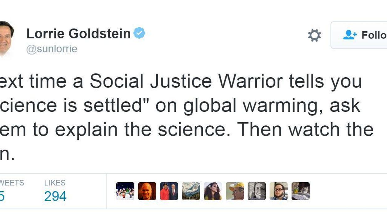 Climate change denier who says no one can explain global warming gets completely schooled by someone explaining it