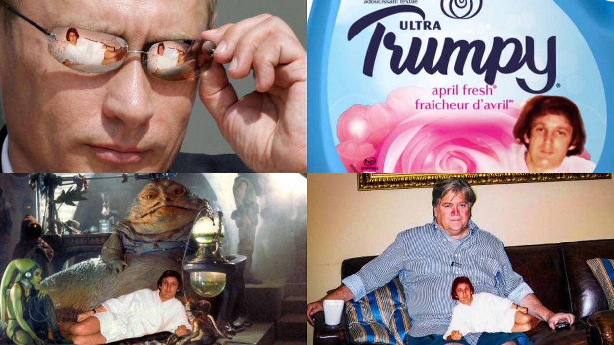 Donald Trump’s bathrobe triggered the worst Photoshop battle on the internet