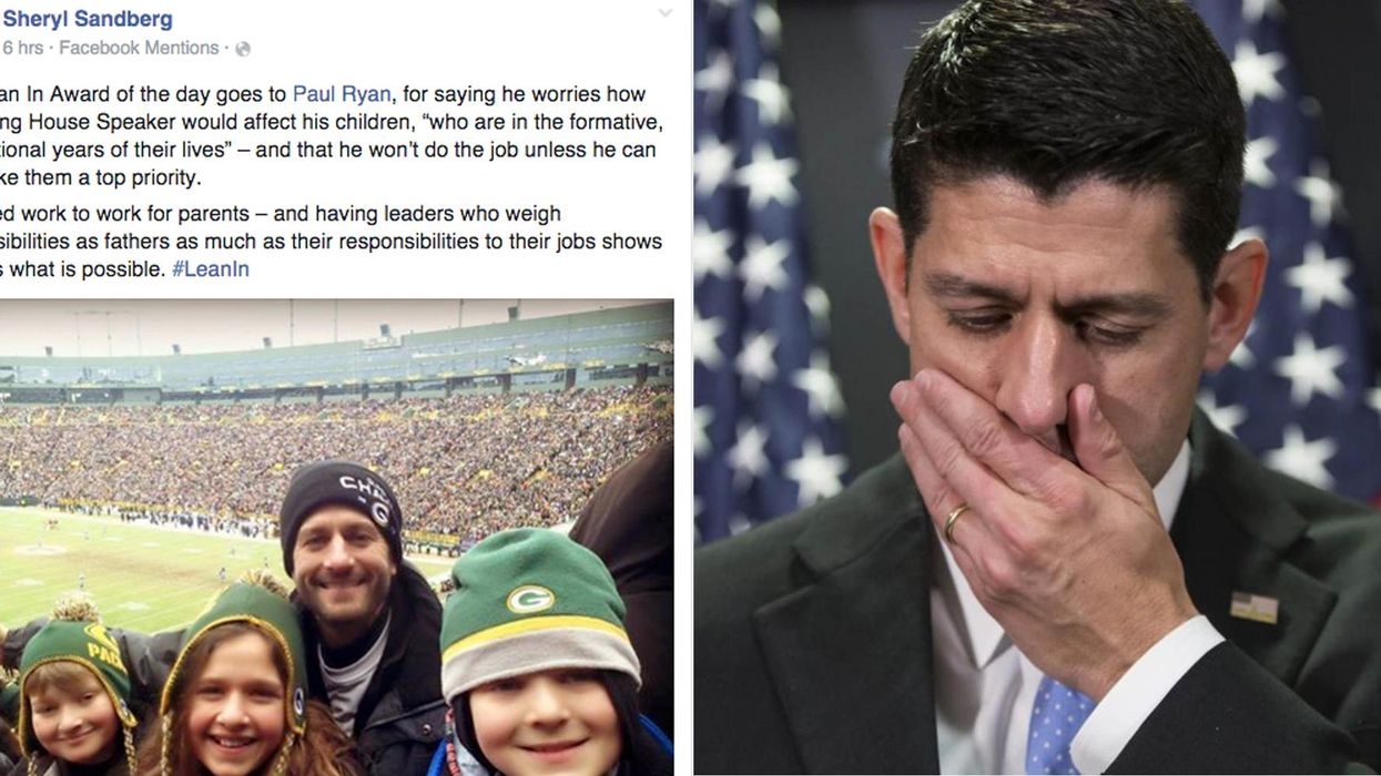 This politician won an award for feminism, then did this